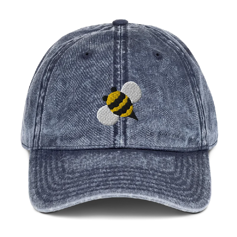 Bee Vintage Hat