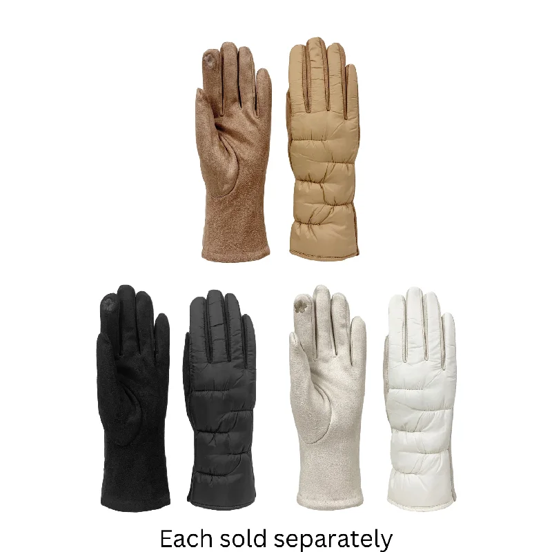 BUY 1 GET 1 FREE Stretchy Puffer Gloves