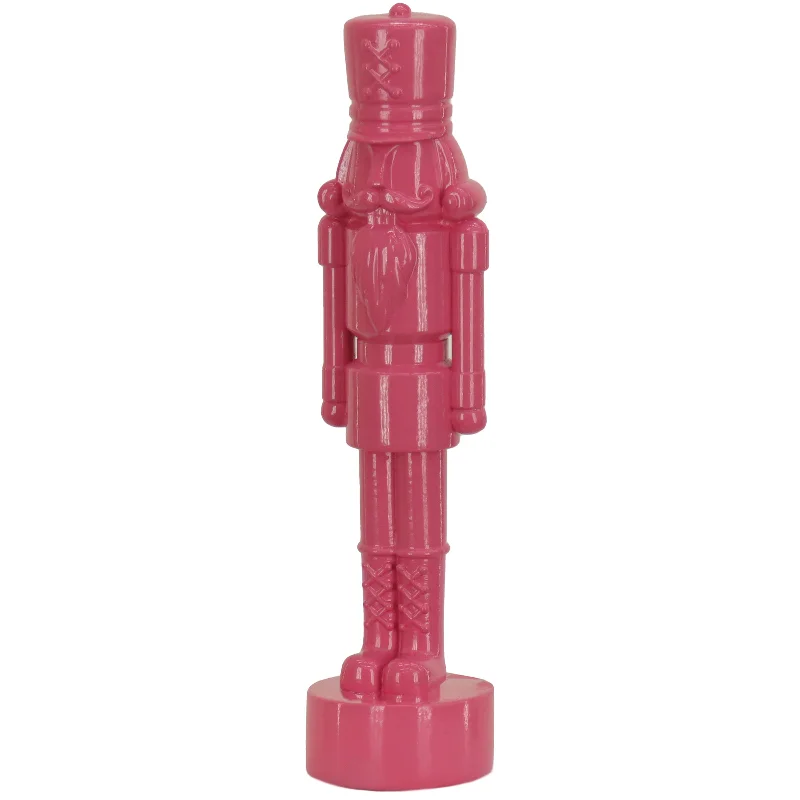 24 in. HGTV Home Collection Nutcracker Christmas Decor, Pink