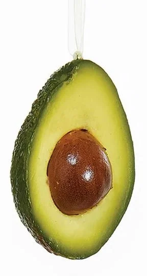 3.94" Avocado Ornament