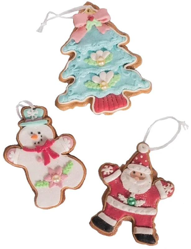 5" Clay Dough Holiday Cookie Ornament