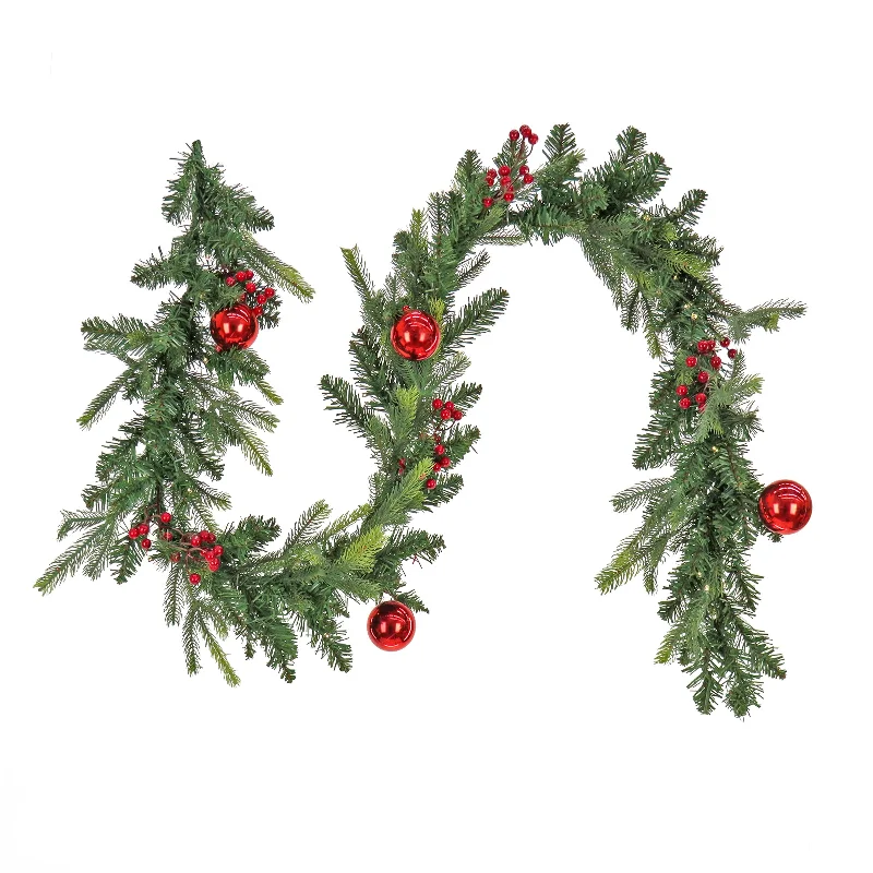 6 ft. Pre-Lit First Traditions Scotch Creek Fir Garland