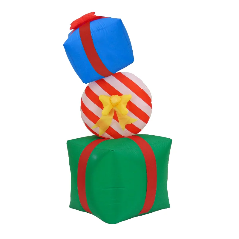 6 ft. Inflatable Blow Up Giftbox Combination