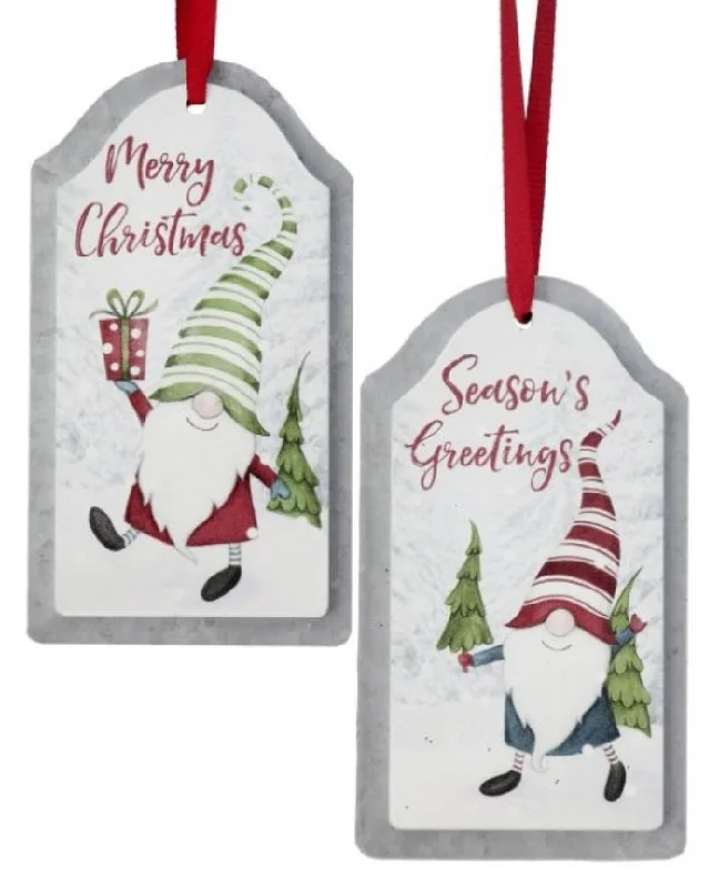 6" Home Sweet Gnome Sign Ornament