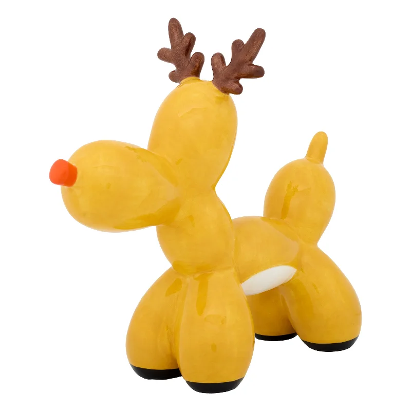 8 in. Reindeer Balloon Figurine