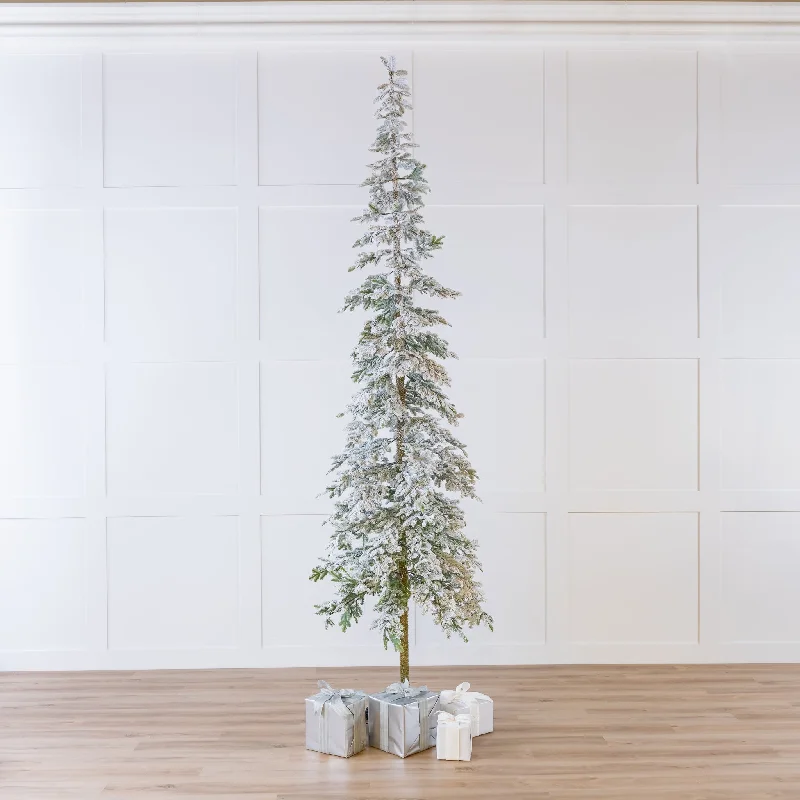 Alpine Fir Snowy Tree Unlit