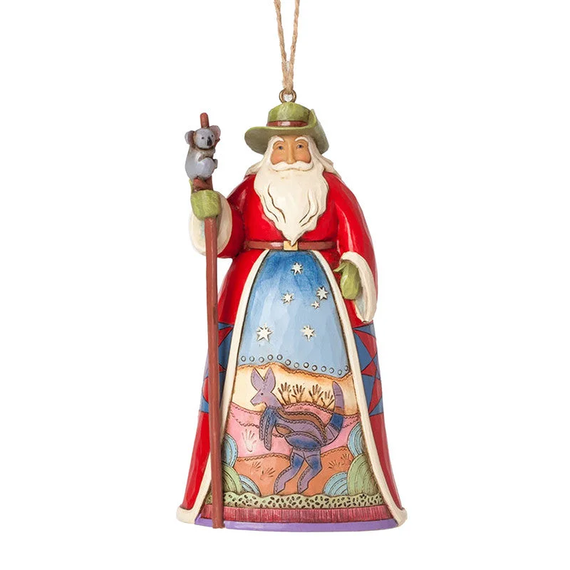 Australian Santa Ornament - Jim Shore