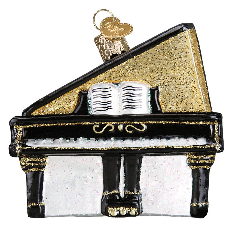 Baby Grand Piano Ornament - Old World Christmas