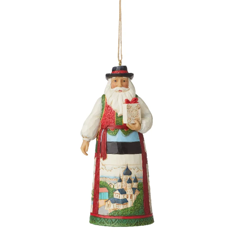 Baltic Santa Ornament