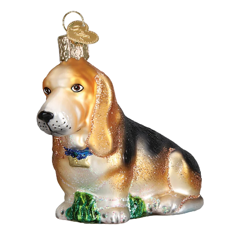 Basset Hound Ornament - Old World Christmas