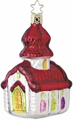 Bavarian Church Ornament by Inge Glas of Germany