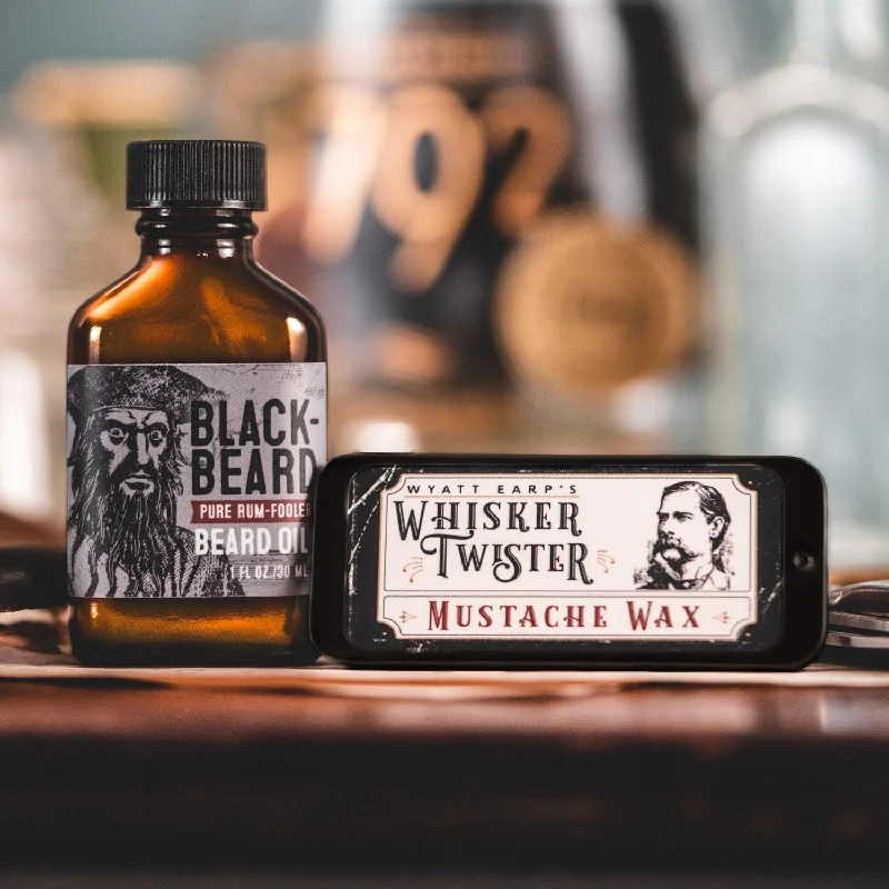 Beard Oil & Mustache Wax Combo