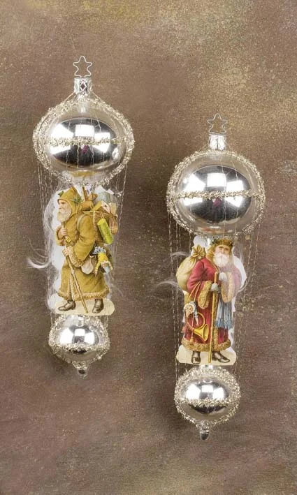 Bearing Gifts Two Sided Ornament by Inge Glas of Germany