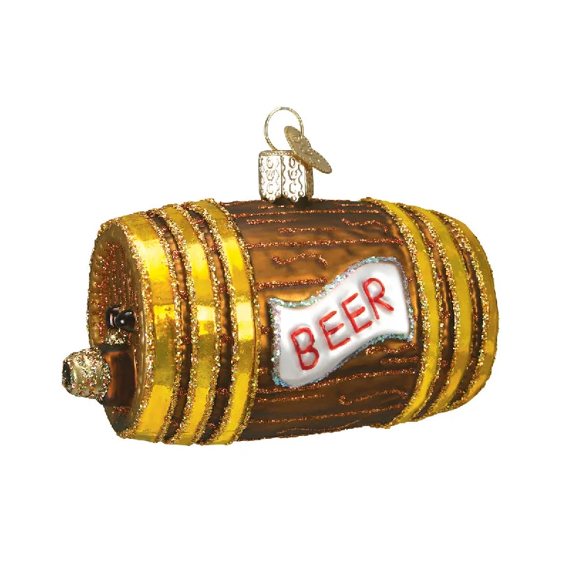 Beer Keg Ornament - Old World Christmas