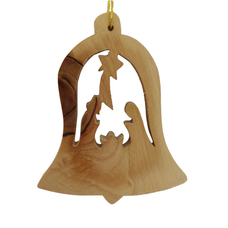 Bell with Nativity Ornament