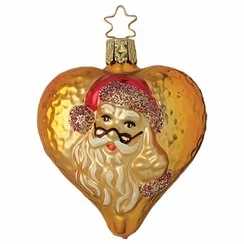 Better Be Good Santa Ornament by Inge Glas of Germany