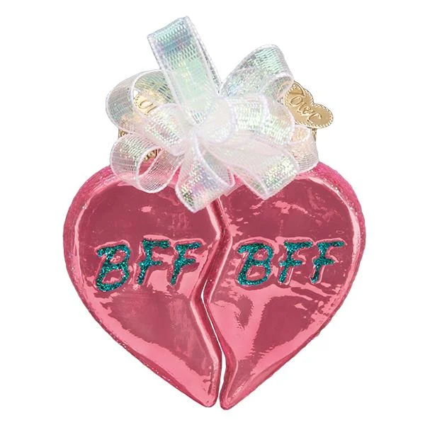 BFF Hearts Ornament - Old World Christmas