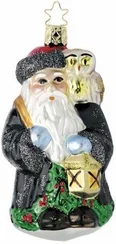 Black Forest Santa Ornament by Inge Glas of Germany