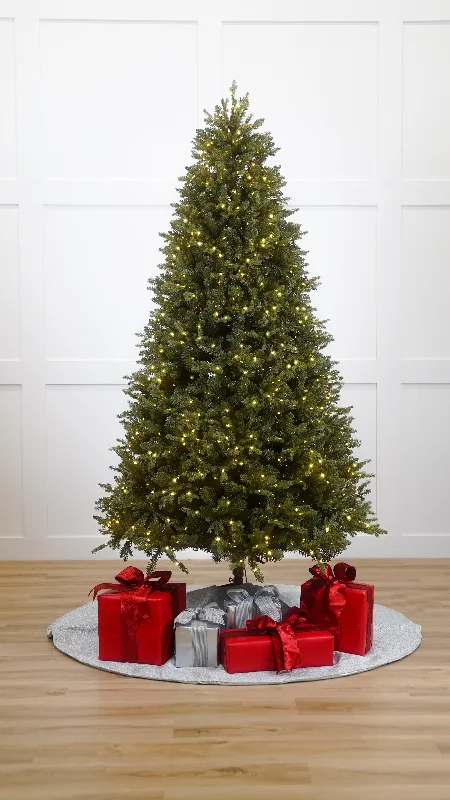 Brighton Spruce Tree Prelit Warm White & Multicolor LED Lights