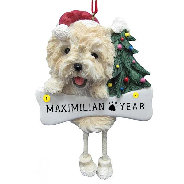 Personalized Cairn Terrier Dog Ornament