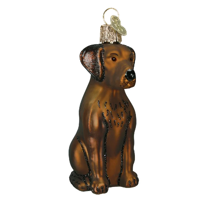 Labrador Ornament - Chocolate - Old World Christmas