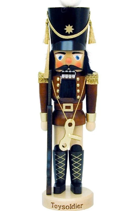 Christian Ulbricht Brown Toy Soldier Traditional German Nutcracker Christmas Decoration