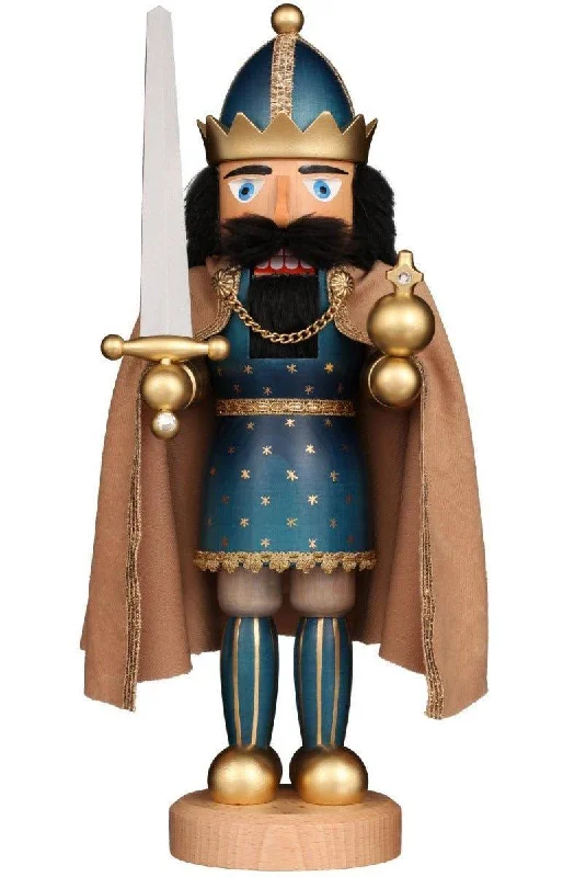 Christian Ulbricht Emperor With Sword  Blue Nutcracker Christmas Decoration