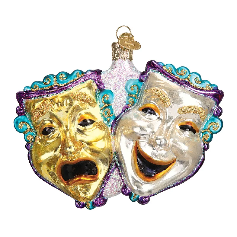 Comedy and Tragedy Ornament - Old World Christmas