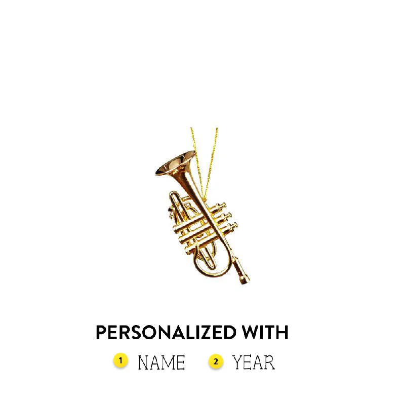 Personalized Cornet Ornament