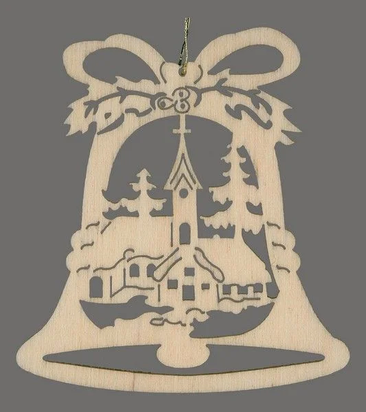 Country Church Ornament by Lenk and Sohn