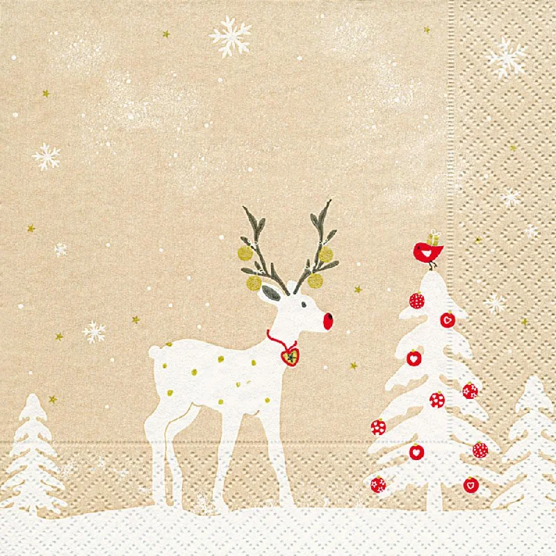 Cute Deer Paper Luncheon Napkins by Paper and Design GmbH