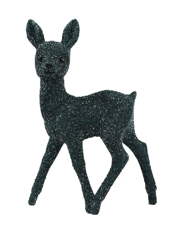 Deer, grey beaded, Plastic Figure by Ino Schaller