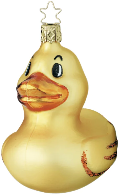 Duckie Duttles Ornament by Inge Glas of Germany