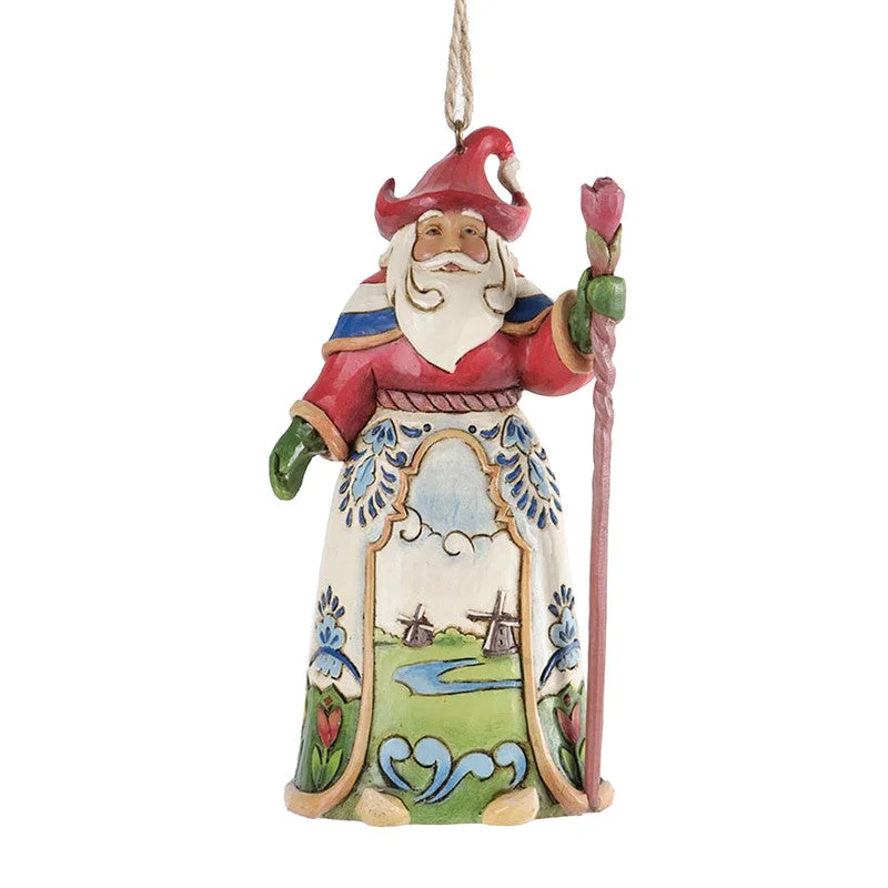 Dutch Santa Ornament - Jim Shore