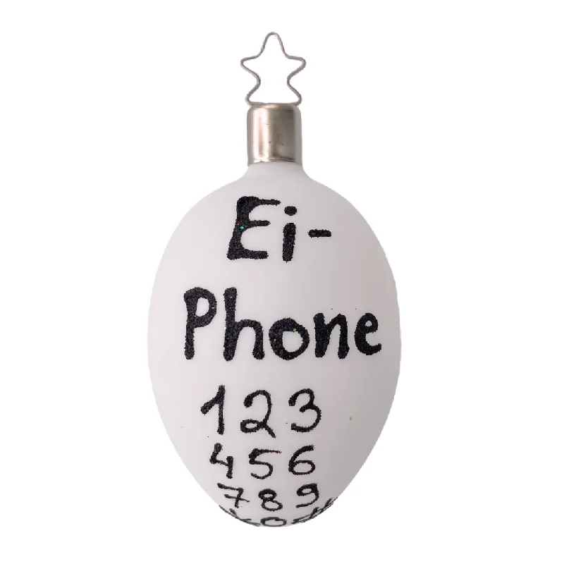 Ei Phone Egg by Inge Glas of Germany