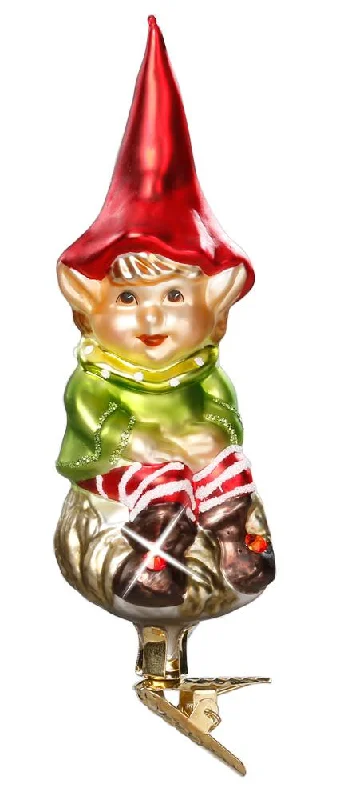 Elf Himself Ornament by Inge Glas of Germany