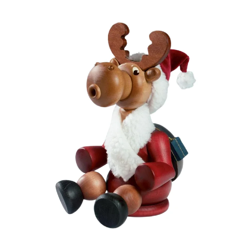 Elk Santa Claus Incense Smoker