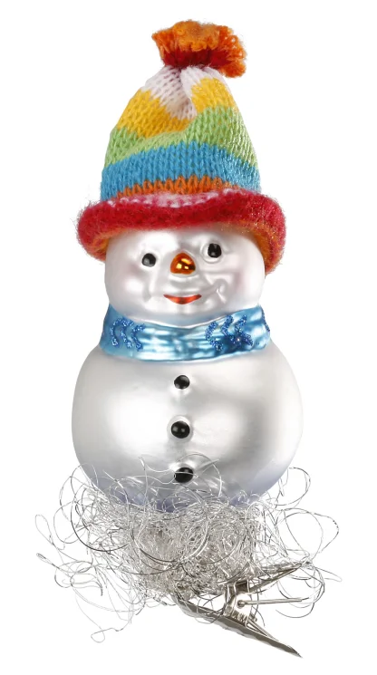 Everest Snowman Ornament by Inge Glas of Germany