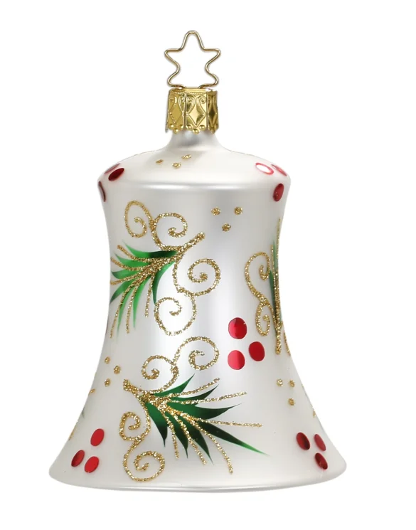 Evergreen Bell, white matte by Inge Glas of Germany