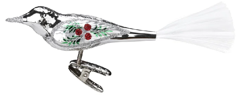 Evergreen Bird, silver by Inge Glas of Germany