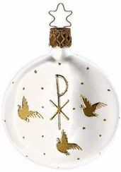 Faith Ornament by Inge Glas of Germany