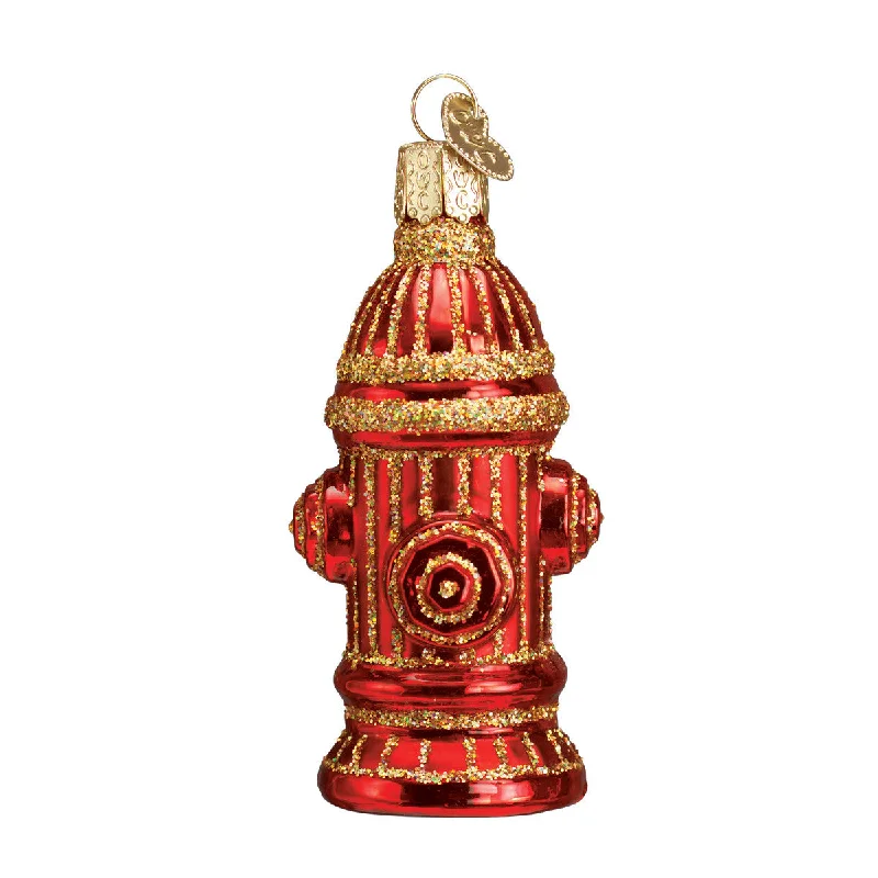 Fire Hydrant Ornament - Old World Christmas