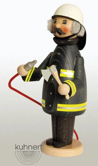 Fireman with Hose and Axe Smoker by Kuhnert GmbH