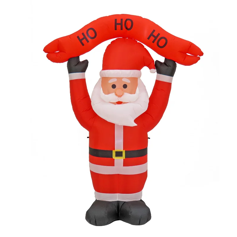 7 ft. Red Inflatable Blow Up Santa