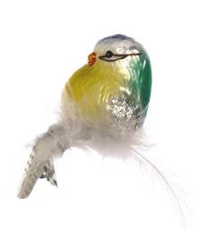 Fluffed Feathers Bird Ornament by Inge Glas of Germany