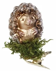 Forest Hedgehog Youngster Ornament by Inge Glas of Germany