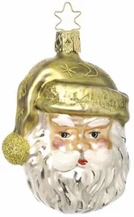 Forest Santa Ornament by Inge Glas of Germany