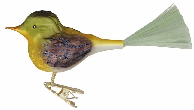 Forest Song Bird Ornament by Inge Glas of Germany