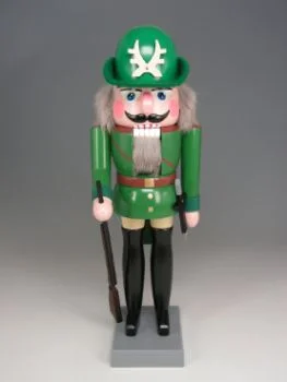 Forester Nutcracker with Green Coat by Werkstatte Volker Fuchtner