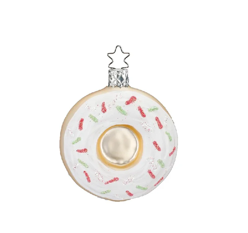 Frosted Sparkles Ornament by Inge Glas of Germany